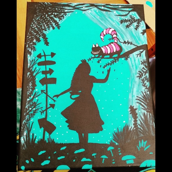 Alice In Wonderland Painting - Picture 1 of 1